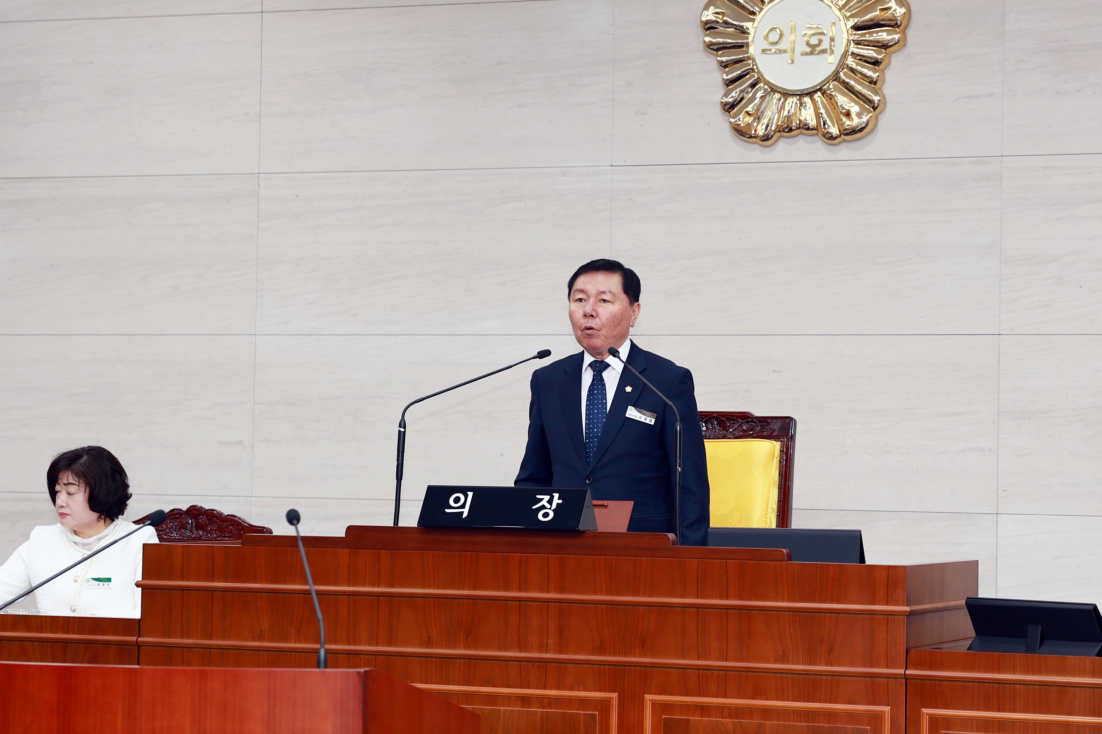 제279회 화순군의회 임시회(제1차 본회의) 사진2