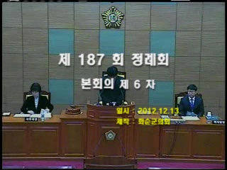 제187회 제6차 본회의