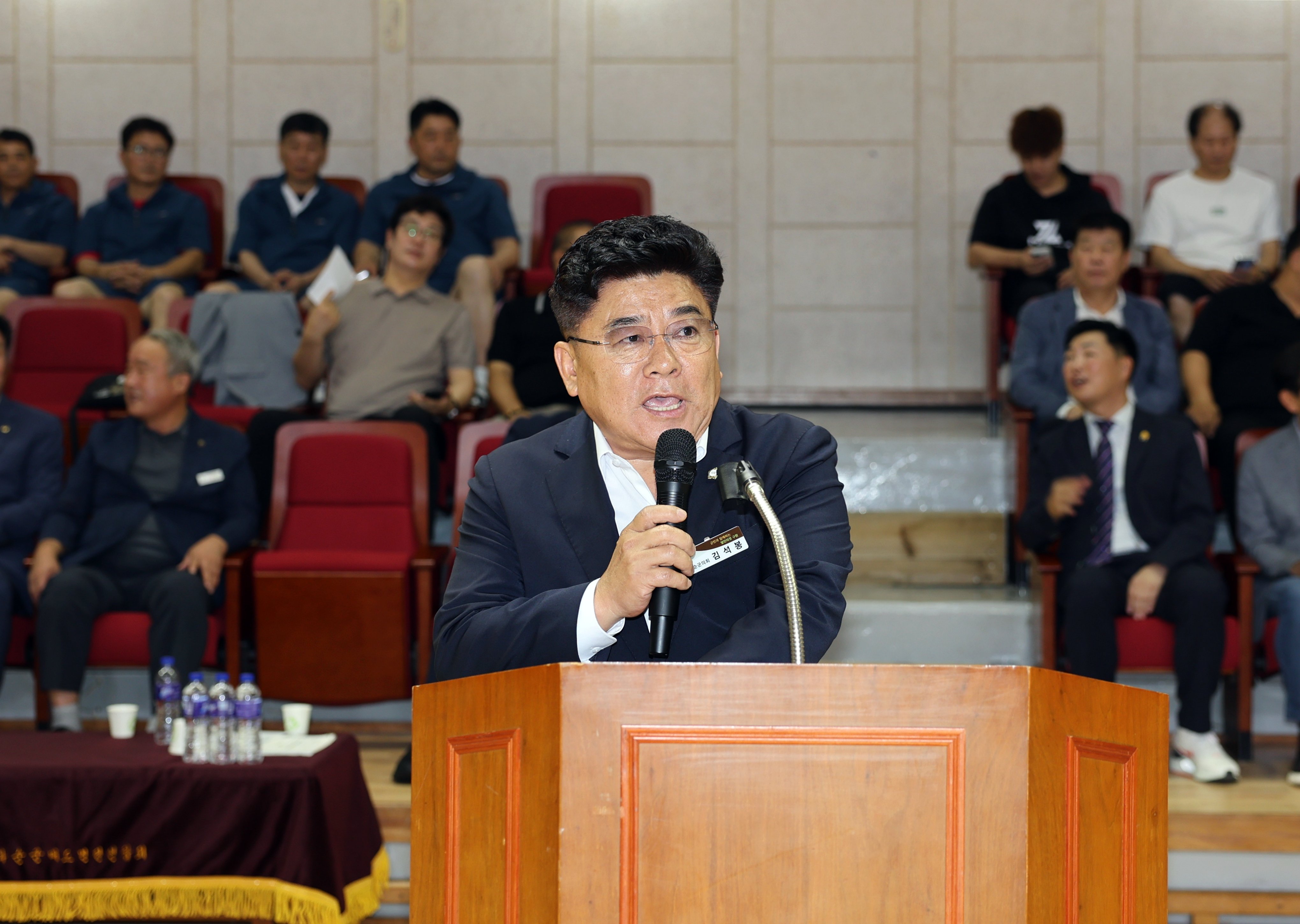 화순군체육회장배 및 화순적벽배 배드민턴 축제 개회식 사진2