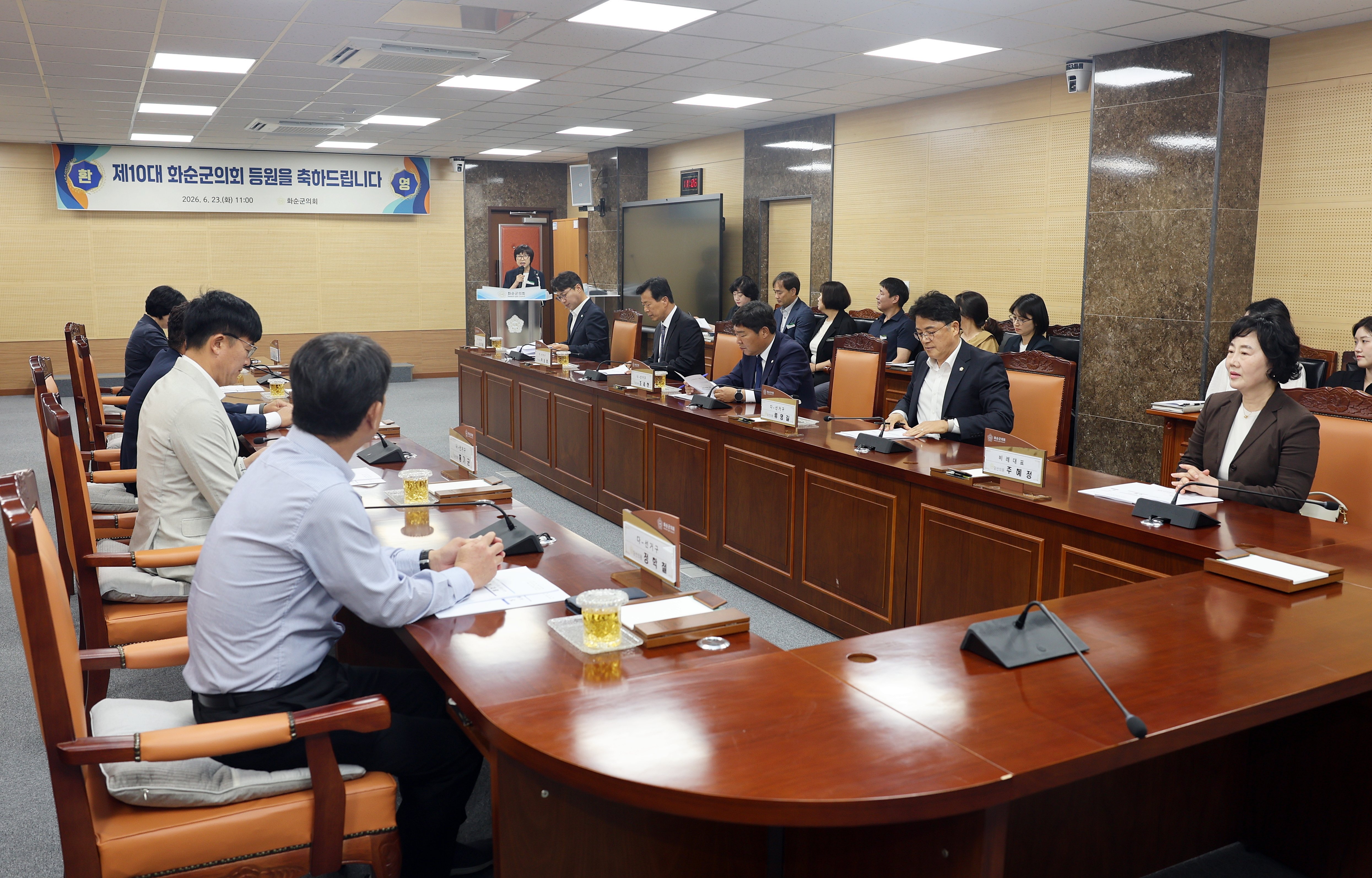 제10대 화순군의회 당선의원 간담회 개최 사진4