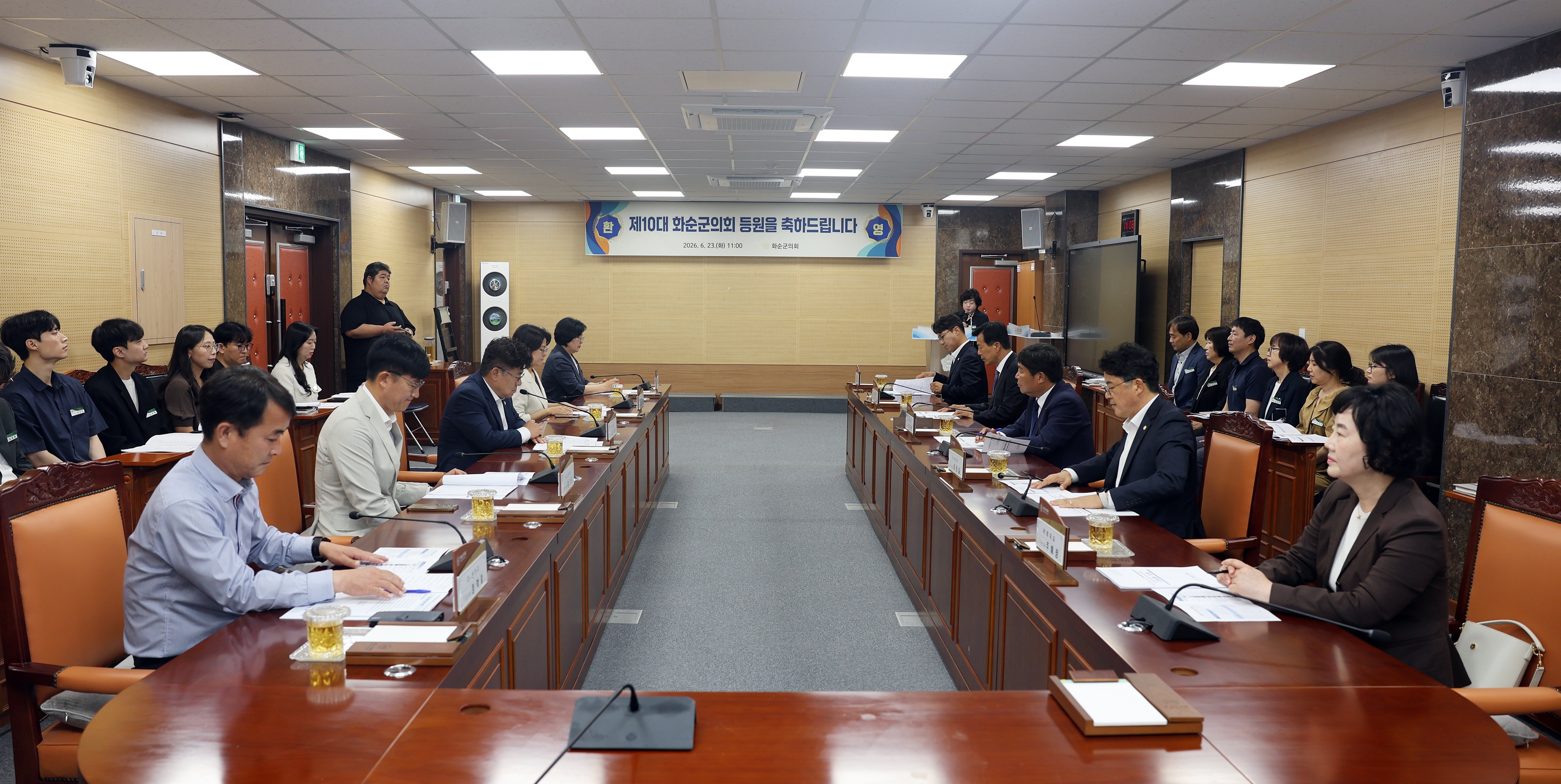제10대 화순군의회 당선의원 간담회 개최 사진3