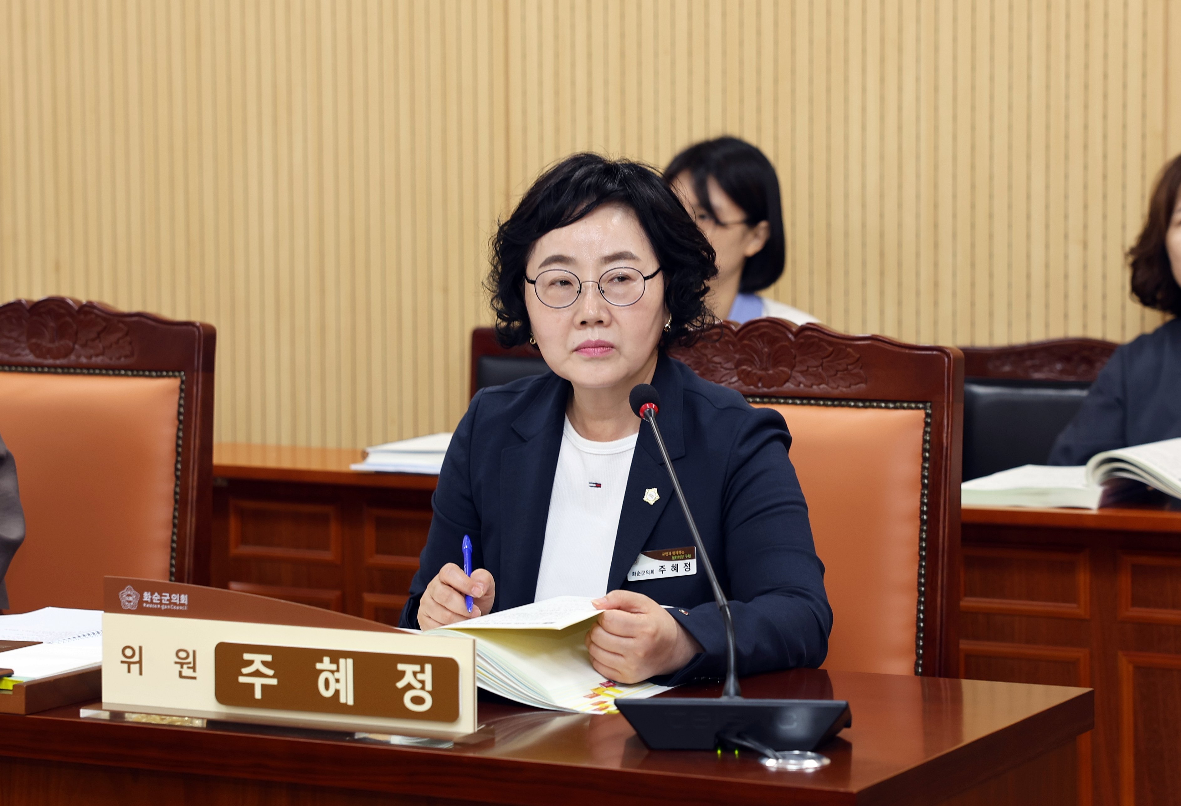 제281회 화순군의회 임시회(군정 주요업무 추진실적 및 계획 보고)[총무 위원회]​ 사진5