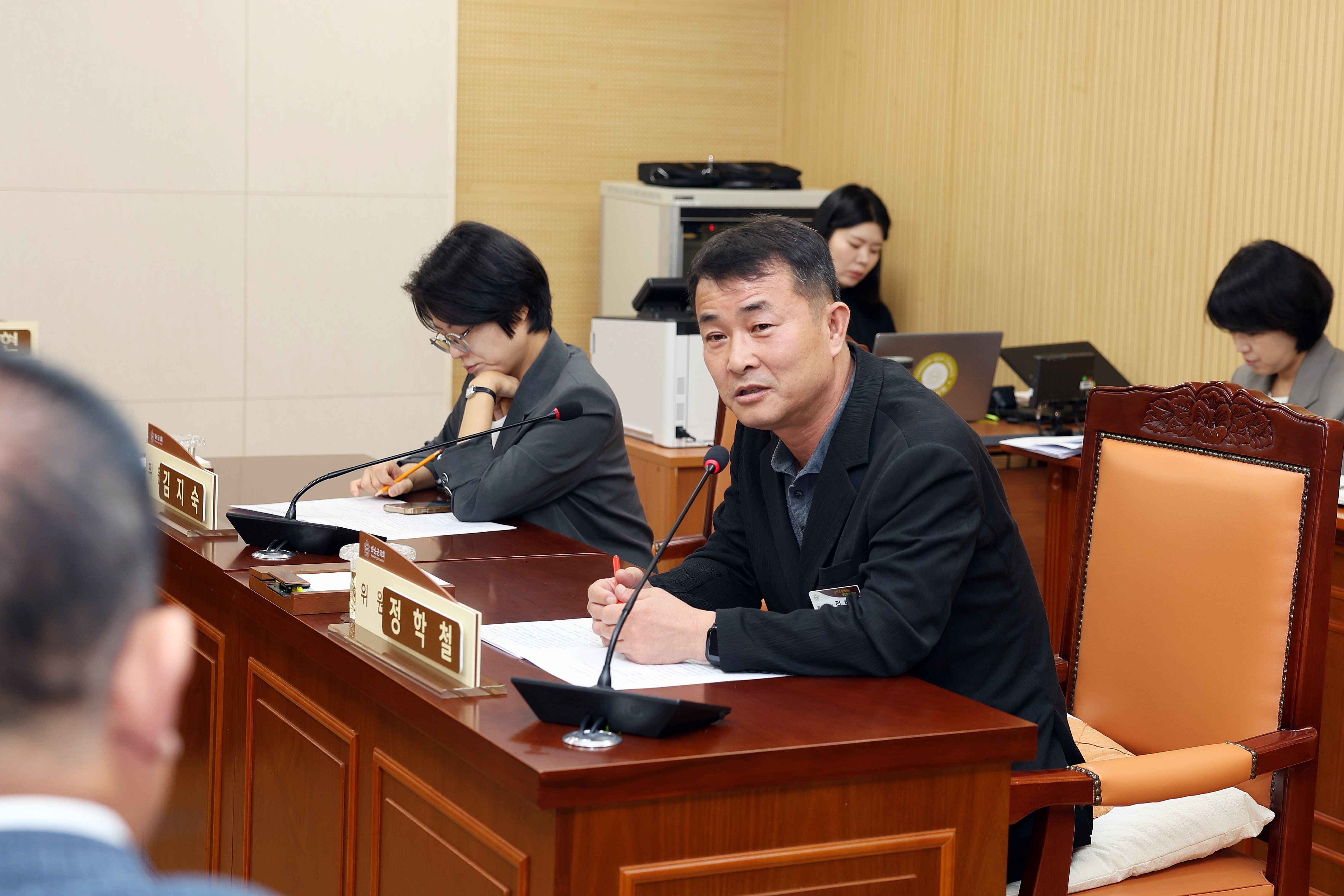 제284회 화순군의회 임시회(산업·건설위원회) 사진3