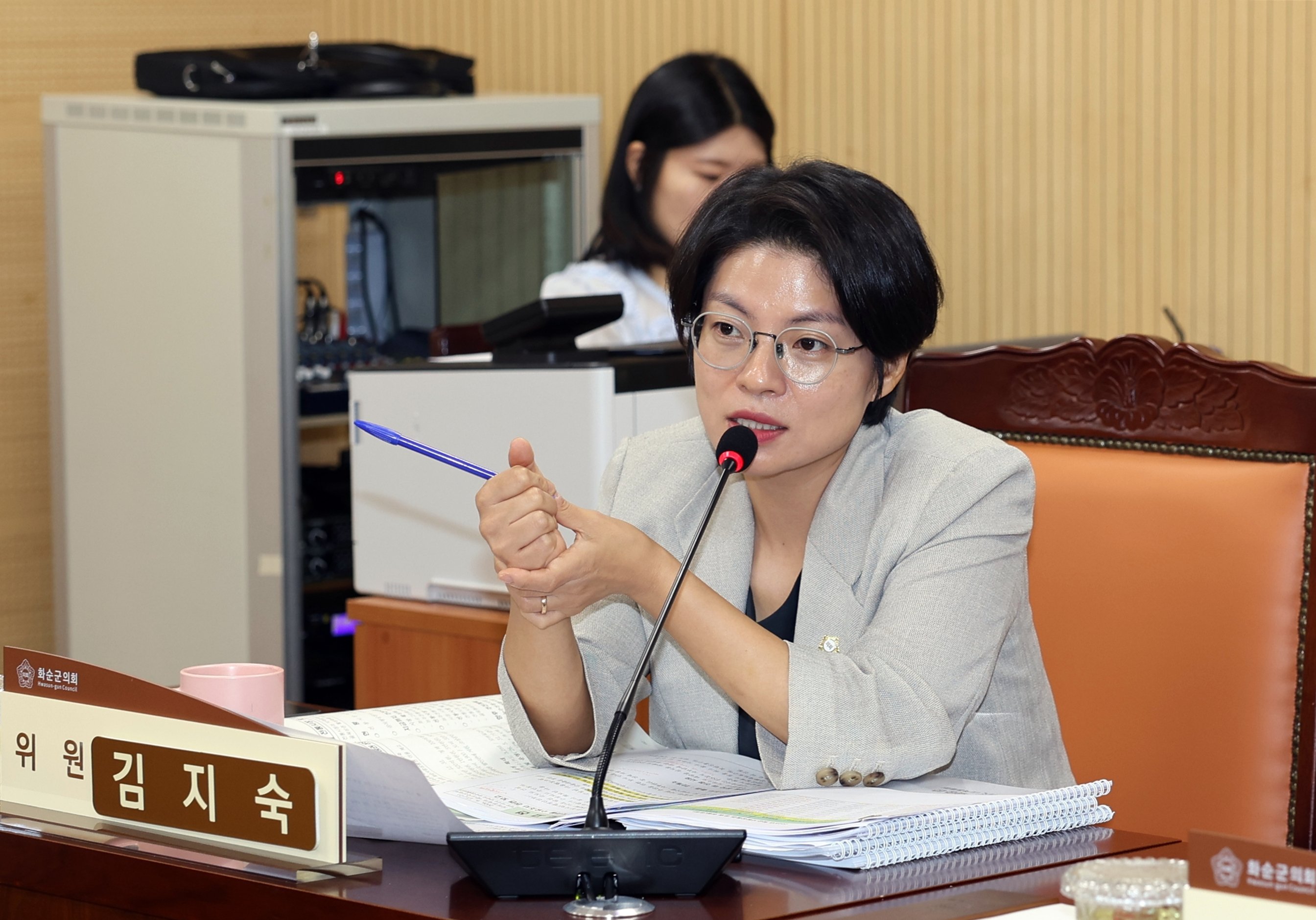 제281회 화순군의회 임시회(군정 주요업무 추진실적 및 계획 보고)[산업·건설 위원회]  사진4