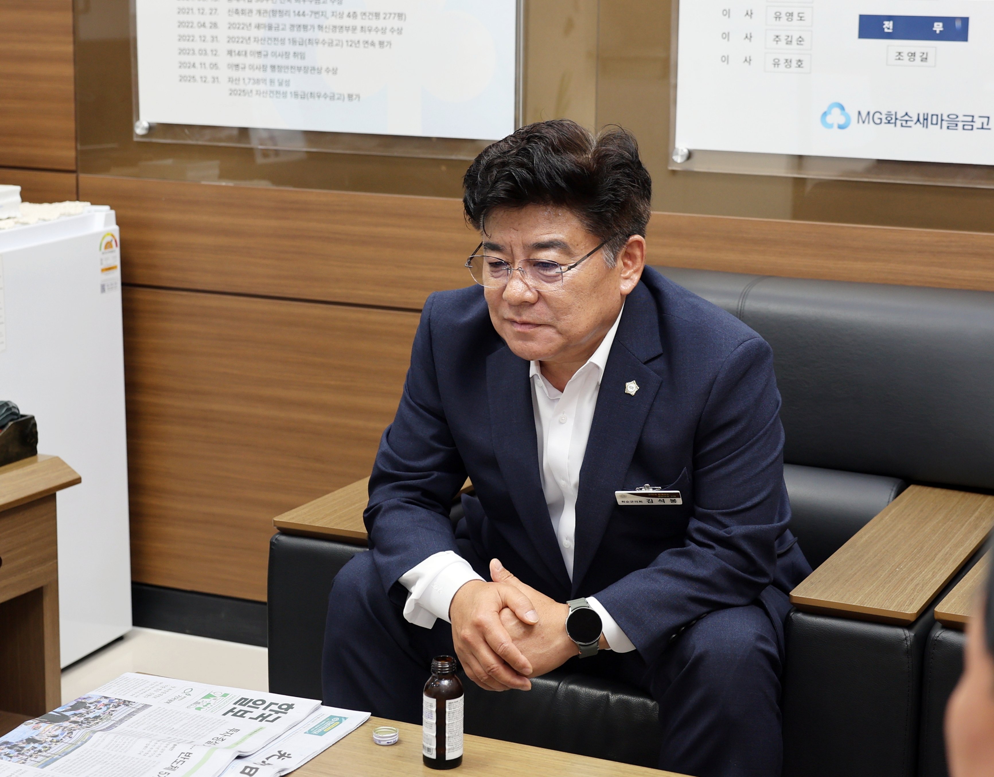 화순군의회 의장 기관단체 등 방문 사진5
