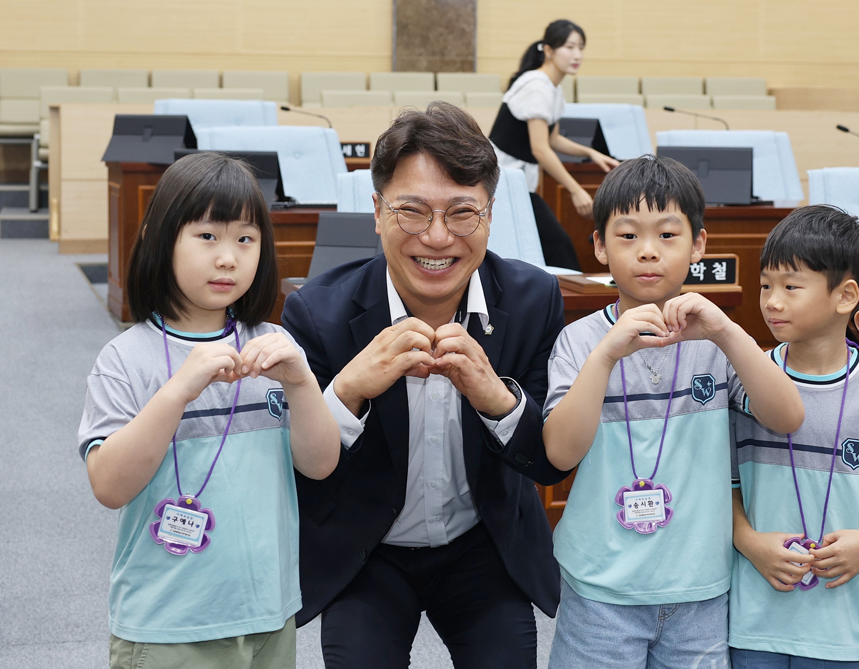 화순나라어린이집 의회 견학 사진2