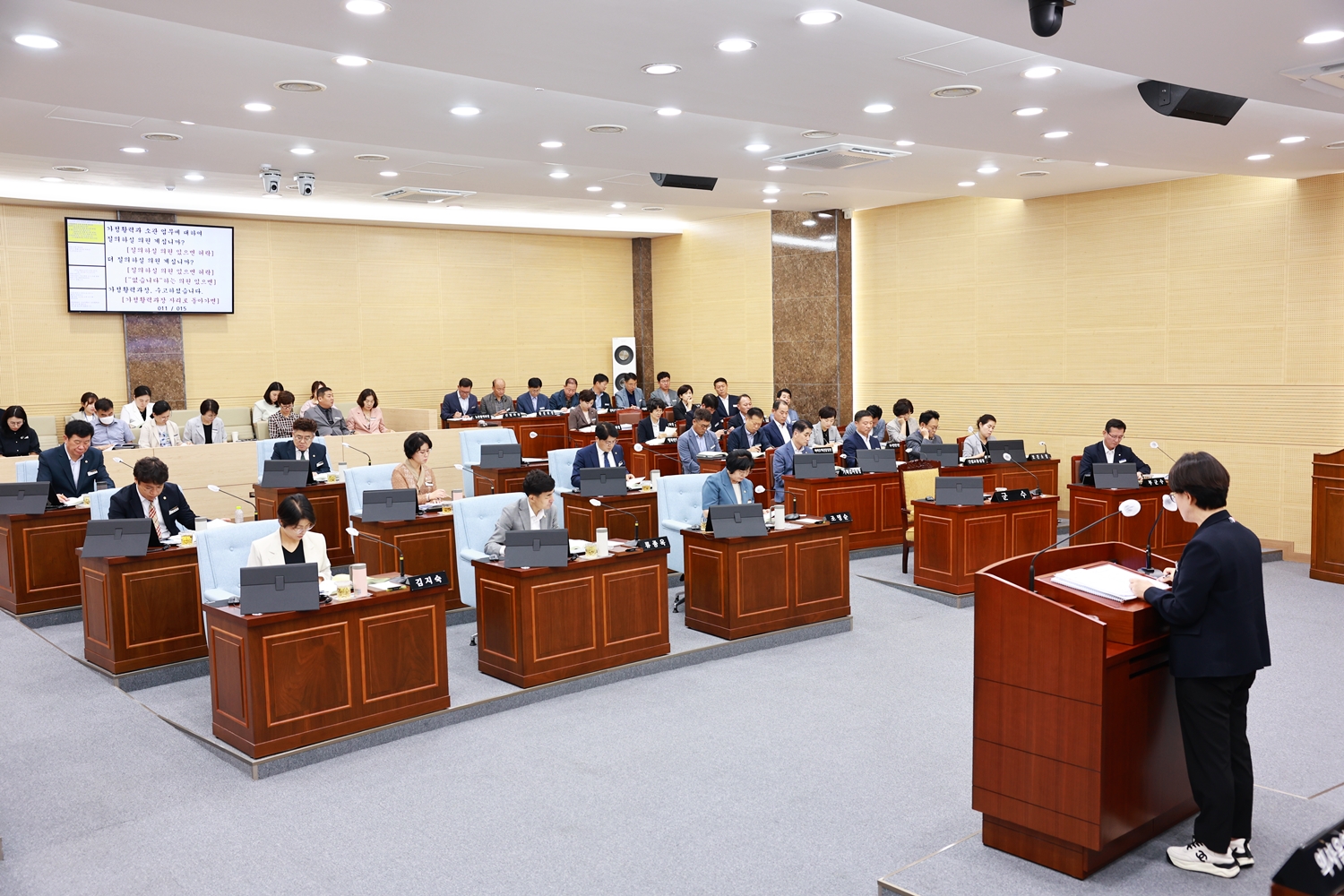 제269회 화순군의회 임시회 <제5차본회의> 사진2