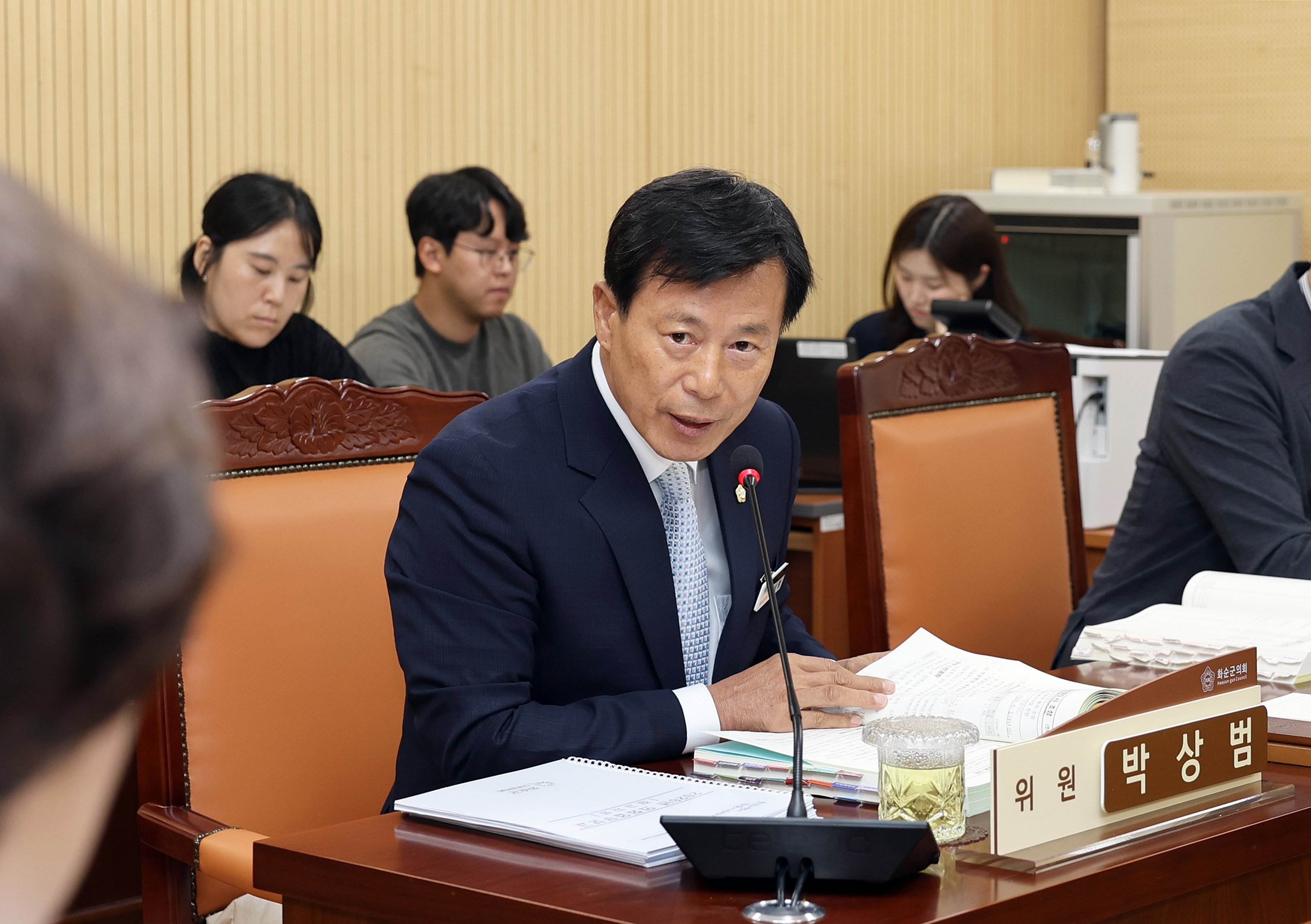 제281회 화순군의회 임시회(군정 주요업무 추진실적 및 계획 보고)[총무 위원회] ​ 사진3