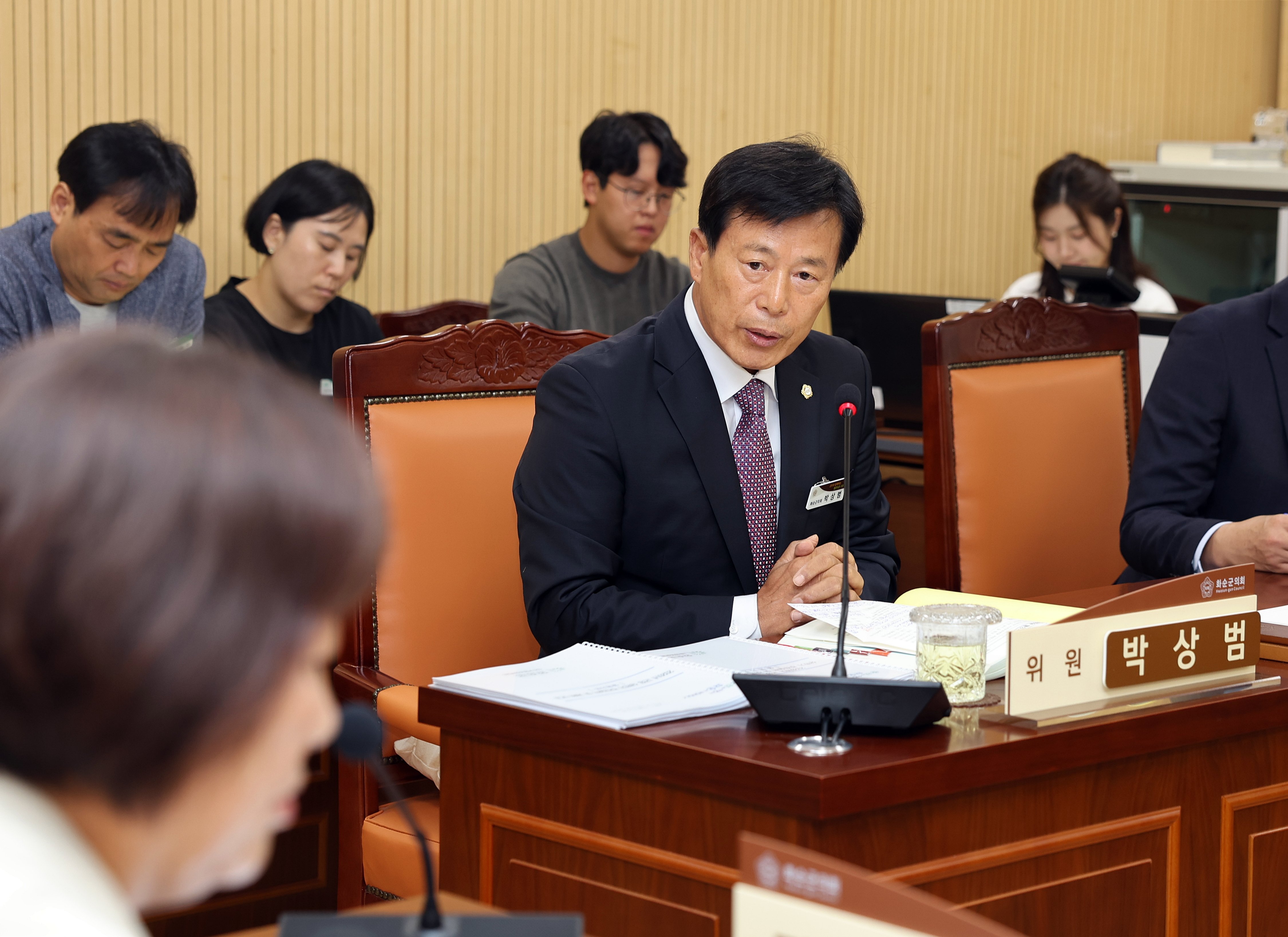 제281회 화순군의회 임시회(군정 주요업무 추진실적 및 계획 보고)[총무 위원회]​​ 사진5